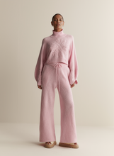 Load image into Gallery viewer, Elizabeth Wool Quilt Knit Pant, Dahlia Marle | Joslin