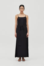 Load image into Gallery viewer, Elysian Belted Maxi Dress Black / Third Form