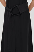 Load image into Gallery viewer, Elysian Belted Maxi Dress Black / Third Form