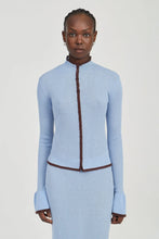 Load image into Gallery viewer, BOUND KNIT CARDIGAN | HAZE &amp; COCOA | THIRD FORM