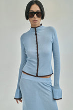 Load image into Gallery viewer, BOUND KNIT CARDIGAN | HAZE &amp; COCOA | THIRD FORM
