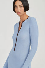 Load image into Gallery viewer, BOUND KNIT LS DRESS | HAZE &amp; COCOA | THIRD FORM