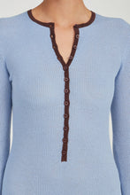 Load image into Gallery viewer, BOUND KNIT LS DRESS | HAZE &amp; COCOA | THIRD FORM