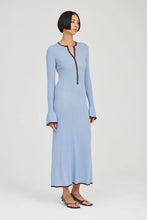 Load image into Gallery viewer, BOUND KNIT LS DRESS | HAZE &amp; COCOA | THIRD FORM