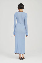 Load image into Gallery viewer, BOUND KNIT LS DRESS | HAZE &amp; COCOA | THIRD FORM