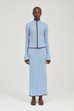Load image into Gallery viewer, BOUND KNIT SKIRT | HAZE &amp; COCOA | THIRD FORM