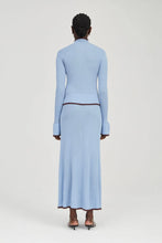 Load image into Gallery viewer, BOUND KNIT SKIRT | HAZE &amp; COCOA | THIRD FORM