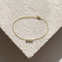 Load image into Gallery viewer, Mini Pearl Bracelet Gold | Saint Valentine