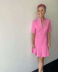 Brigitte Headband Pink |Ford Millinery