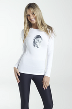 Load image into Gallery viewer, SnowBunny Signature Tee White | Snuxe