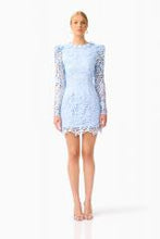 Load image into Gallery viewer, Magnella Long Sleeve Dress Blue / Elliatt