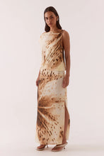 Load image into Gallery viewer, Odette Drape Dress Lemon Orchid | Sovere