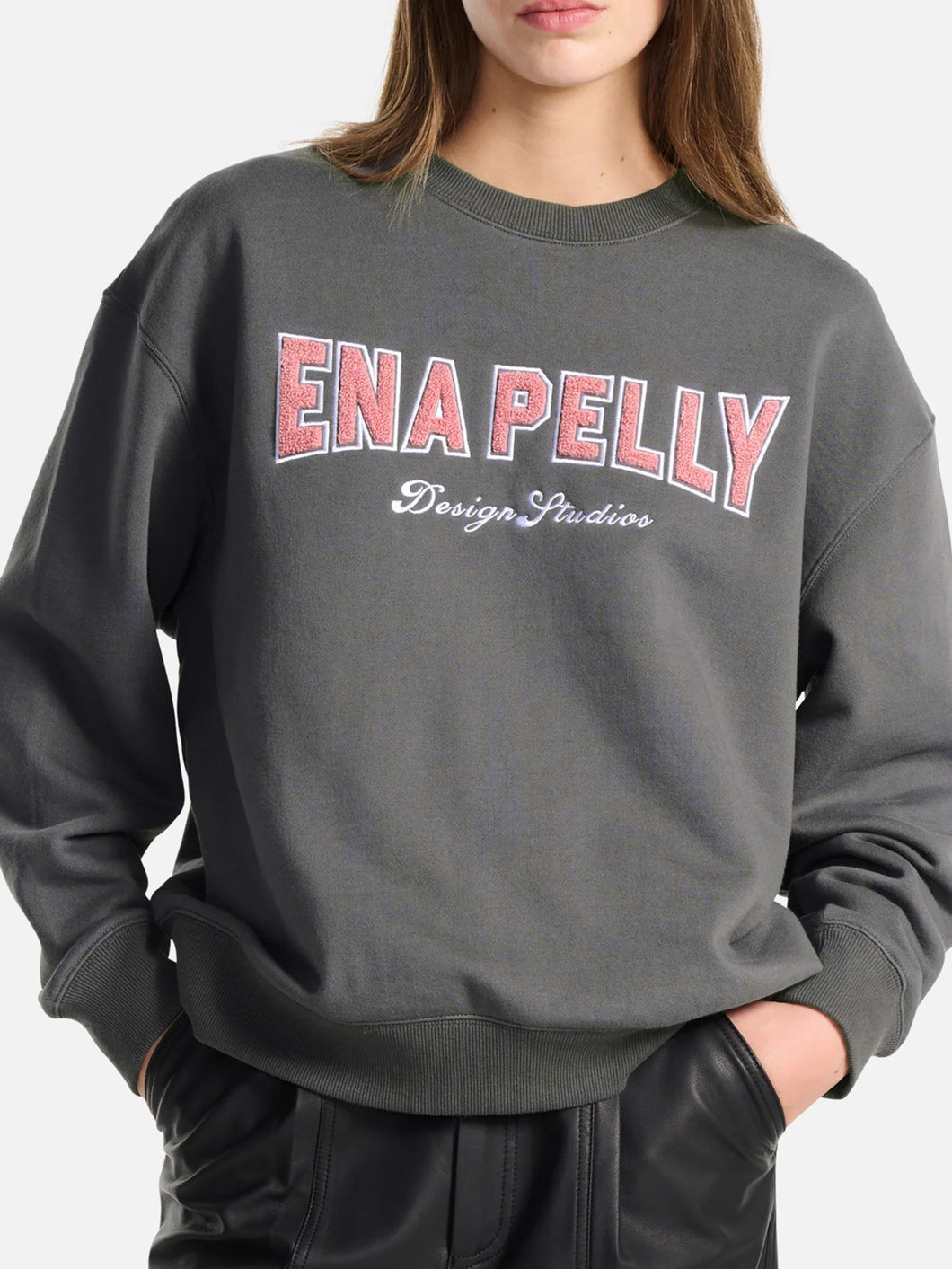 Austin Collegiate Oversized Sweater | Ena Pelly