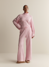 Load image into Gallery viewer, Elizabeth Wool Quilt Knit Pant, Dahlia Marle | Joslin
