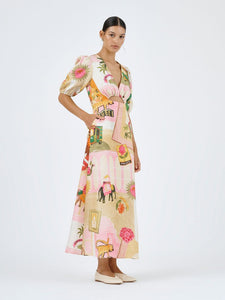 Kozmo Dress, Pink City | Roame