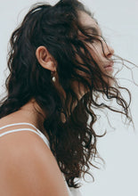 Load image into Gallery viewer, Mini Keshi Pearl Hoops Gold / Saint Valentine