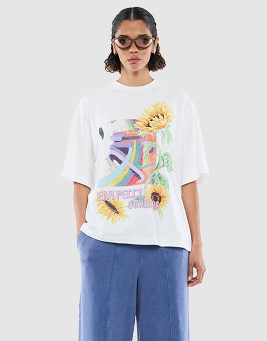 Sunflower Warp Tee | Ena Pelly