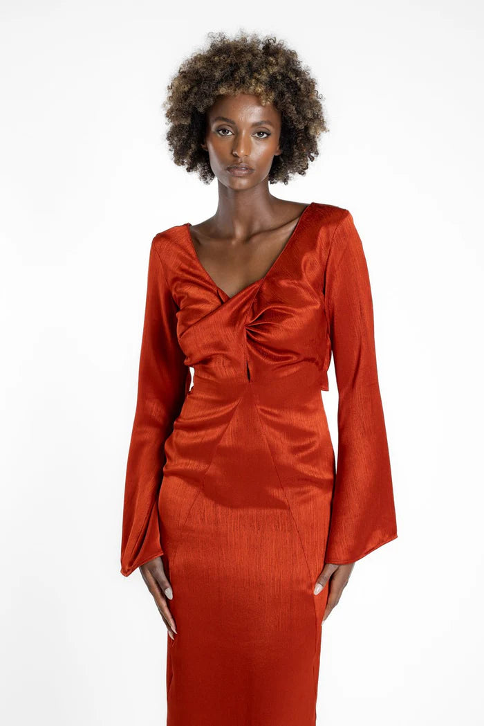 strapless open back dress Juliet Dress Spice