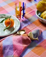 Load image into Gallery viewer, Tutti Frutti Linen Tablecloth Round / Kip and Co