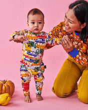 Load image into Gallery viewer, Big Wheels Organic Long Sleeve Romper | Kip &amp; Co