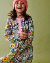 Load image into Gallery viewer, Bliss Floral Organic Cotton Winter Dress | Kip &amp; Co