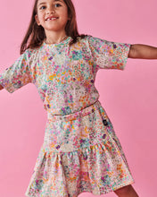 Load image into Gallery viewer, Little Bit Ditsy Organic Cotton Fleece Skirt | Kip &amp; Co