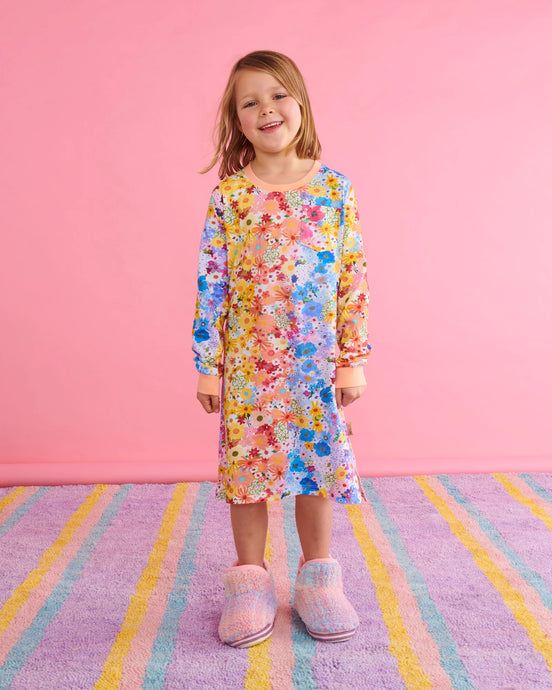 Posie Lane Organic Cotton Long Sleeve Nightie - Kip & Co