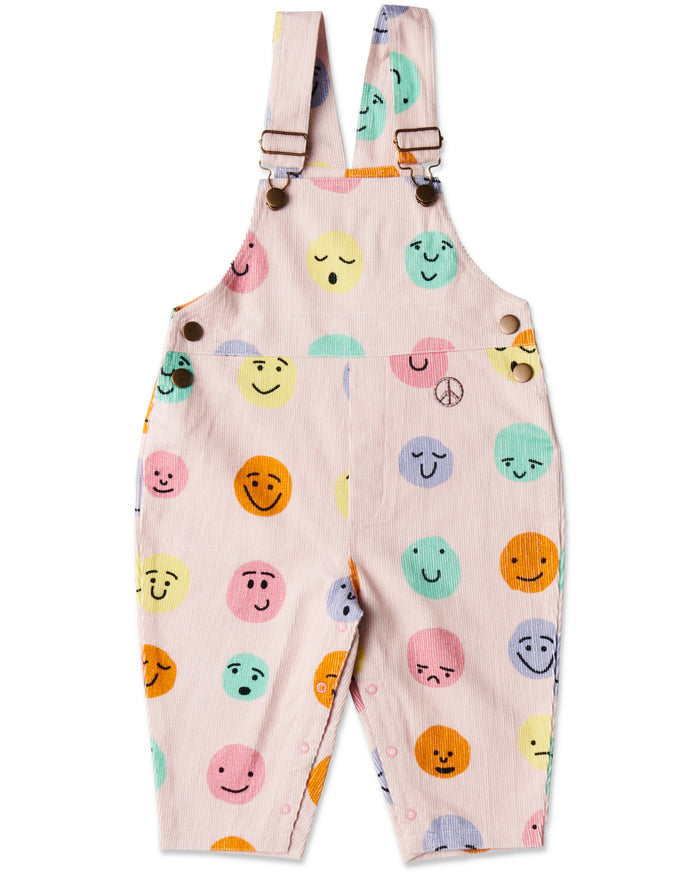 Feeling it Pink Baby Corduroy Overalls | KIP & CO