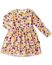 Load image into Gallery viewer, Pansy Organic Cotton Long Sleeve Everyday Dress | Kip &amp; Co