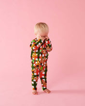 Load image into Gallery viewer, Gingerbread Long Sleeve Zip Romper | KIP &amp; CO