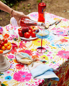 Field of Dreams in Colour Linen Tablecloth | KIP & CO