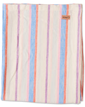 Load image into Gallery viewer, Maldives Stripe Linen Tablecloth One Size | Kip &amp; Co