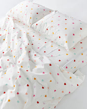 Load image into Gallery viewer, I Heart You Organic Cotton Quilt Cover - Kip &amp; Co