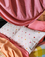 Load image into Gallery viewer, I Heart You Organic Cotton Pillowcases - Kip &amp; Co