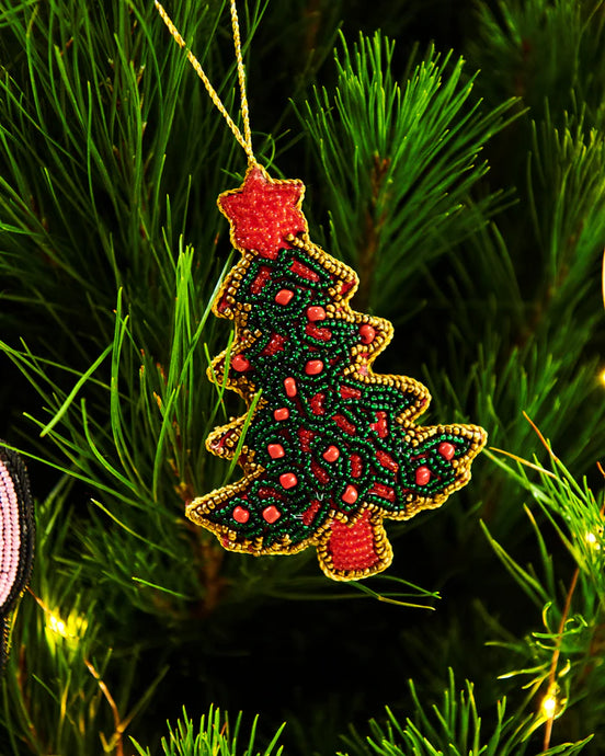 Christmas Tree Tinsel Decoration One Size | Kip & Co