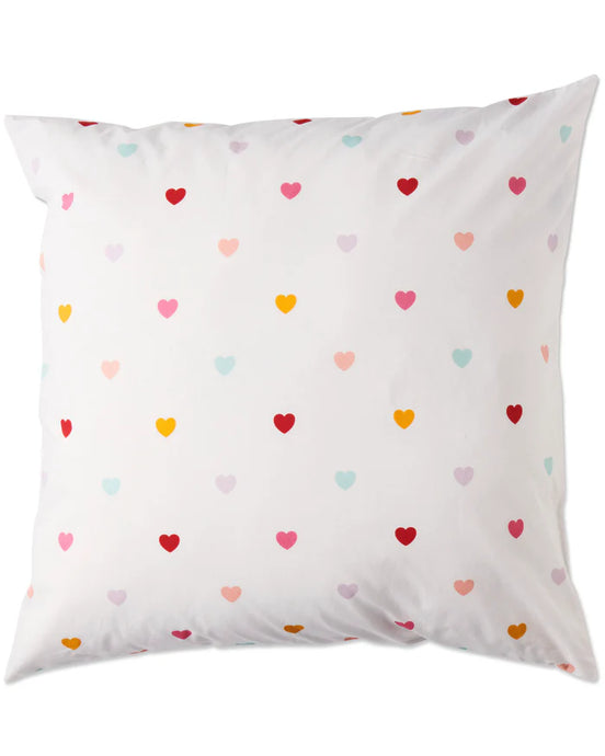 I Heart You Organic Cotton European Pillowcases - Kip & Co