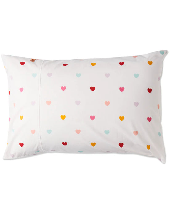 I Heart You Organic Cotton Pillowcases - Kip & Co