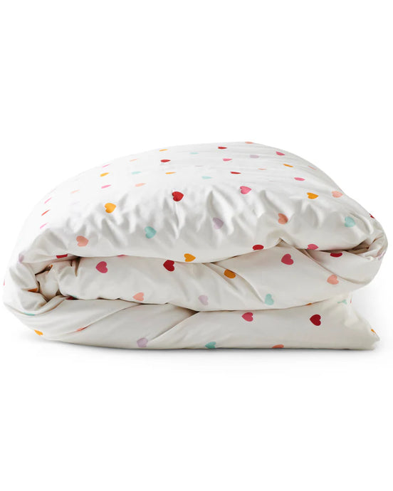 I Heart You Organic Cotton Quilt Cover - Kip & Co