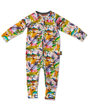 Load image into Gallery viewer, All Creatures Great &amp; Small Long Sleeve Romper | KIP &amp; CO