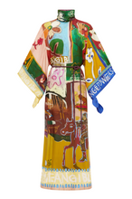 Load image into Gallery viewer, mlak silk midi dress ALEMAIS