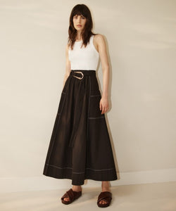 Sojourne Skirt, Black | Morrison