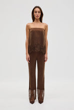 Load image into Gallery viewer, Visions Lace Pant Chocolate / Third Form