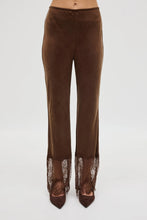Load image into Gallery viewer, Visions Lace Pant Chocolate / Third Form