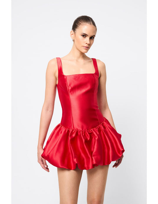 Soiree Mini Dress Red / Mossman