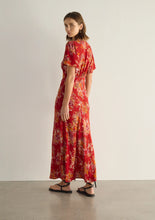 Load image into Gallery viewer, Calais Midi Dress Red / Auguste