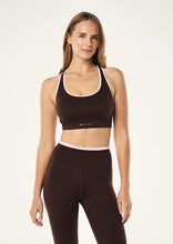 Load image into Gallery viewer, Stellar Sports Bra, Expresso/Chalk Pink | P E Nation