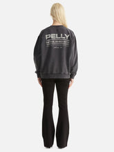 Load image into Gallery viewer, Lilly oversized sweater classic Logo Black / Ena Pelly