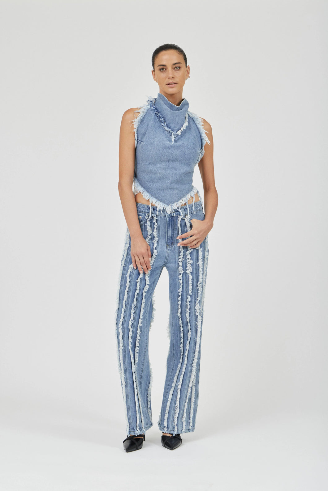 Trace Distressed Jean | Third Form