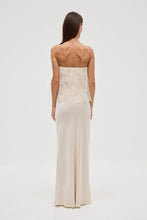 Load image into Gallery viewer, Visions Lace Strapless Maxi Dress, Buttercream | Third Form