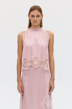 Load image into Gallery viewer, Visions Lace Top, Rose | Third Form